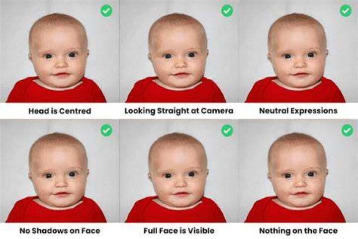 Are babies awake in passport photos?