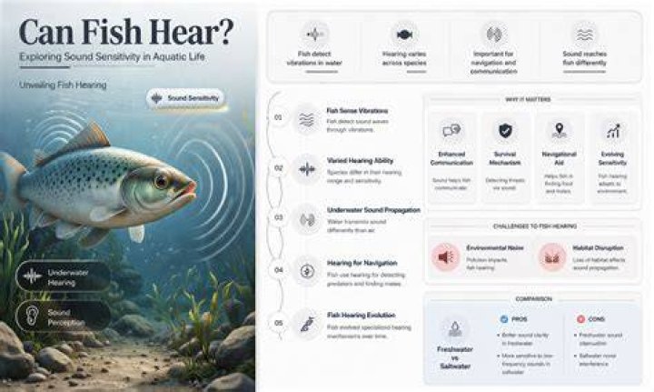 Are fish sensitive to sound?