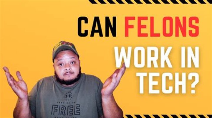 Can a felon work in the tech industry?