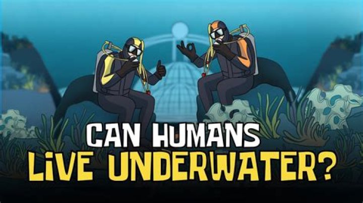 Can humans live in water?