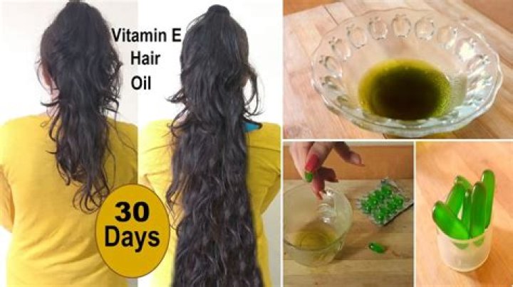 Can I mix vitamin E capsule with coconut oil for hair?
