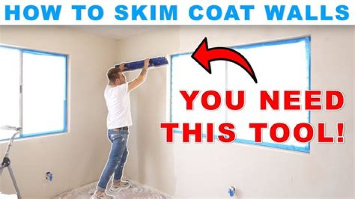 Can I skim coat over paint?