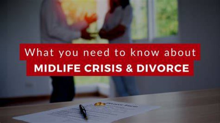 Can midlife crisis cause divorce?