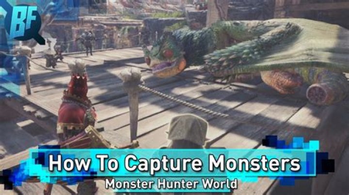 Can you capture monsters with pitfall traps?