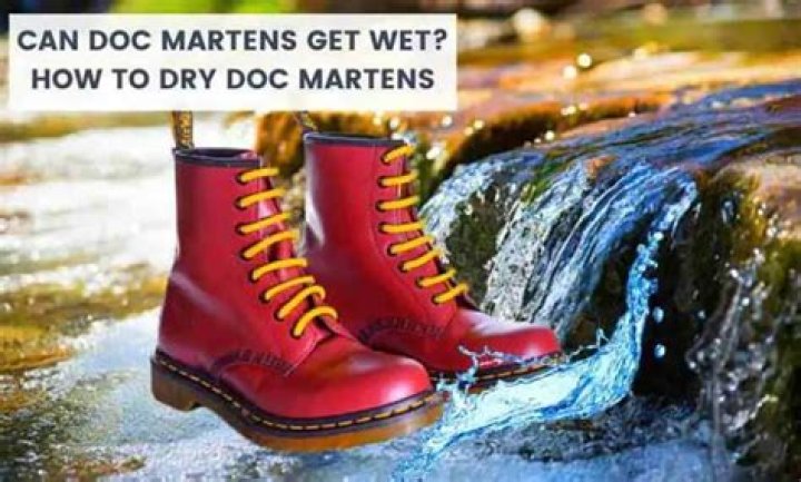 Can you get Doc Martens wet?