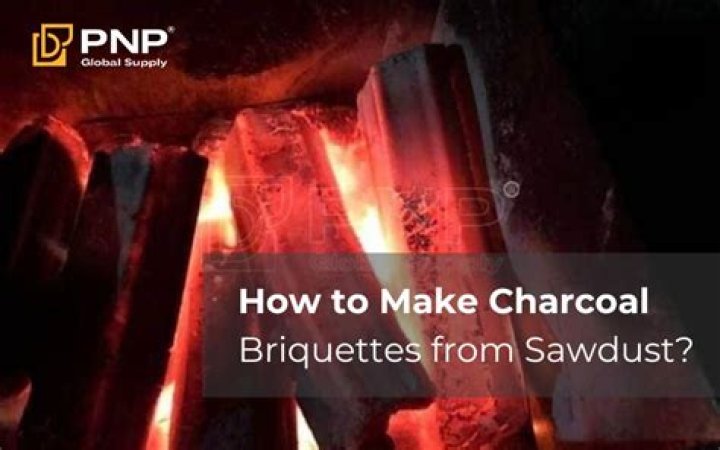 Can you make charcoal from sawdust?
