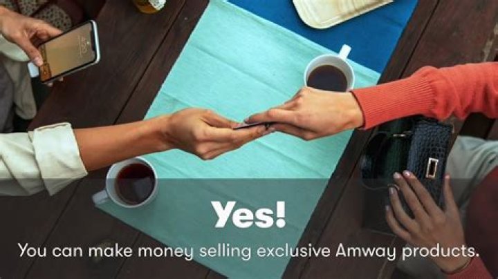 Can you make money selling Amway products?