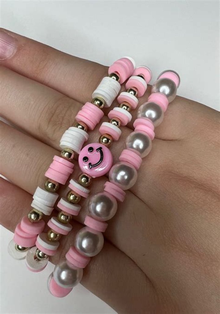 Check out these sweet celeb-approved pink bracelets