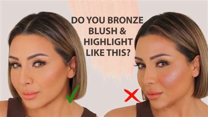 Does highlighter go on top blush?