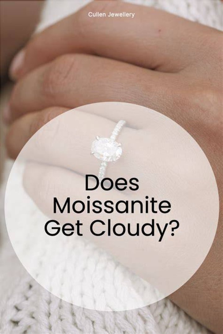 Does moissanite get cloudy?