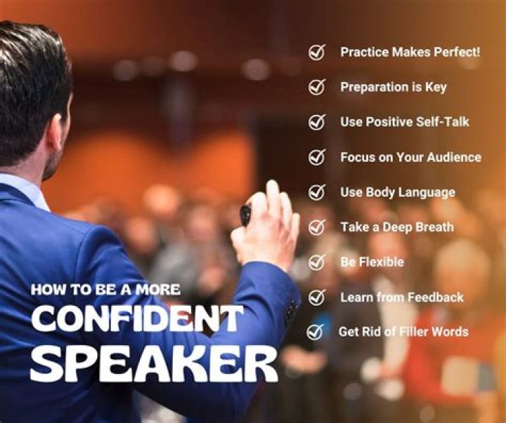 How can I be a more confident speaker?