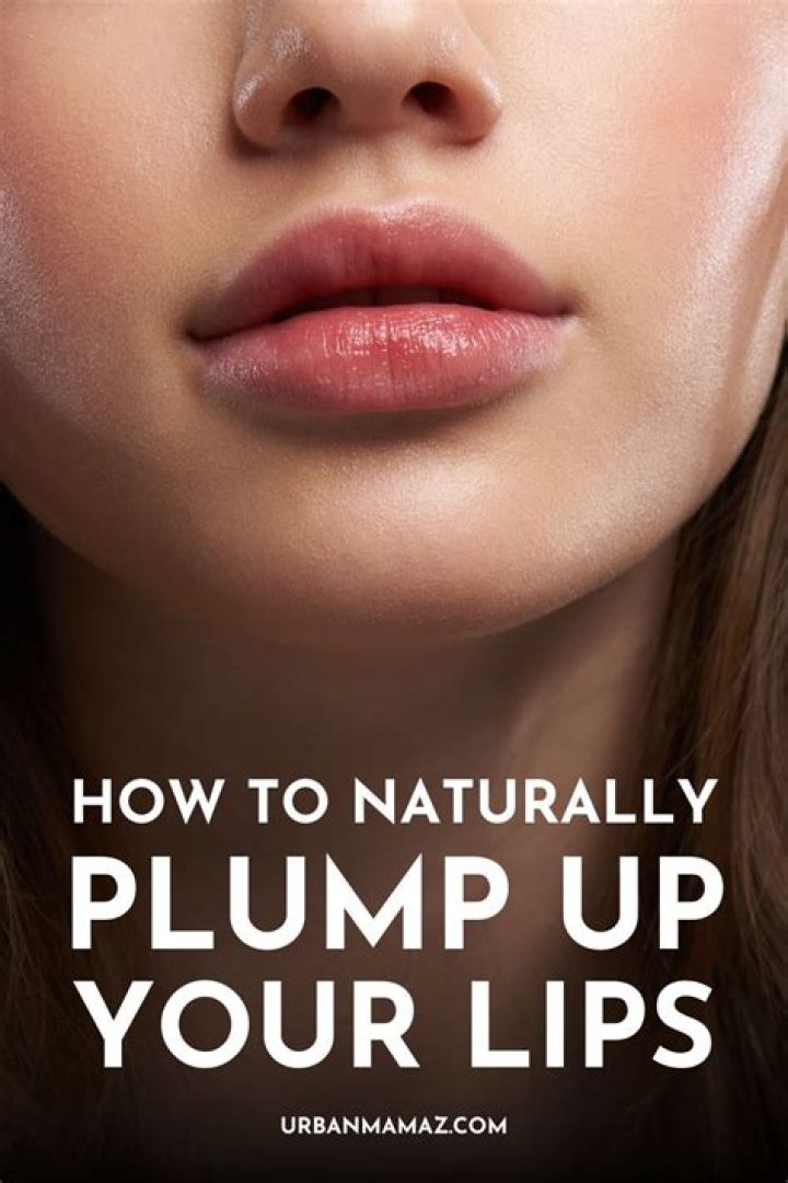 How can I plump up my older lips?