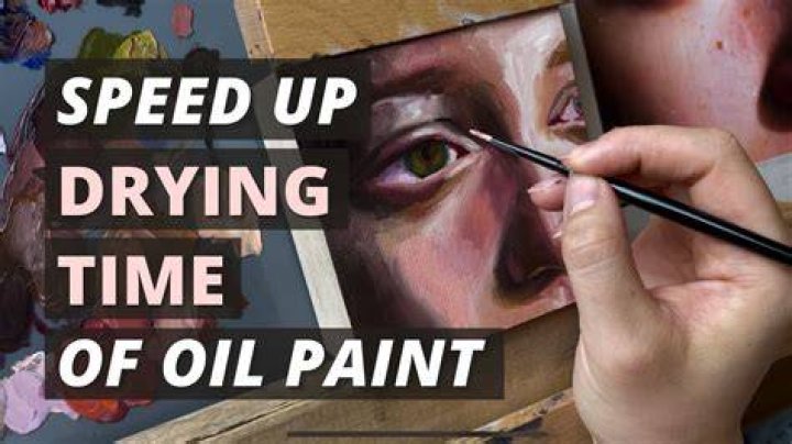 How can I speed up the drying time of paint?