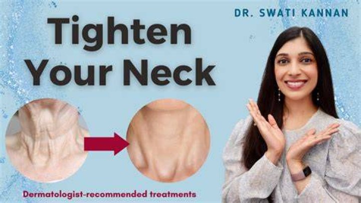 How can I tighten the skin on my face and neck?