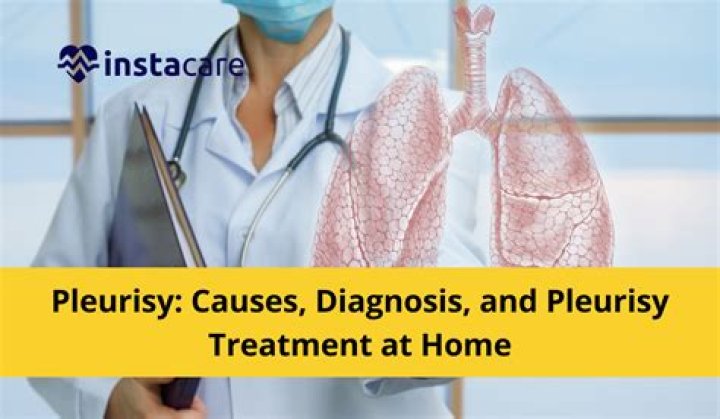 How can I treat pleurisy at home?