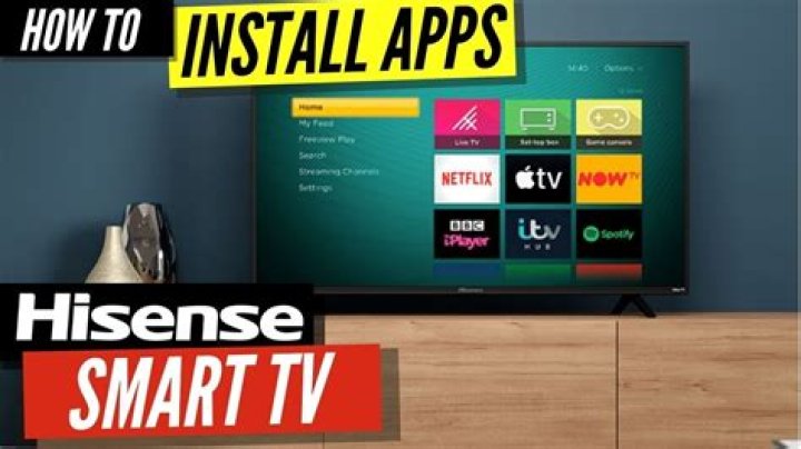 How do I download live TV on my Hisense Smart TV?