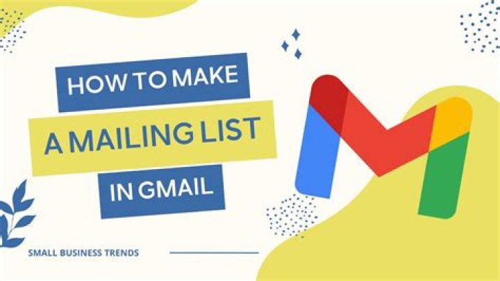 How do I leave a mailing list in Gmail?