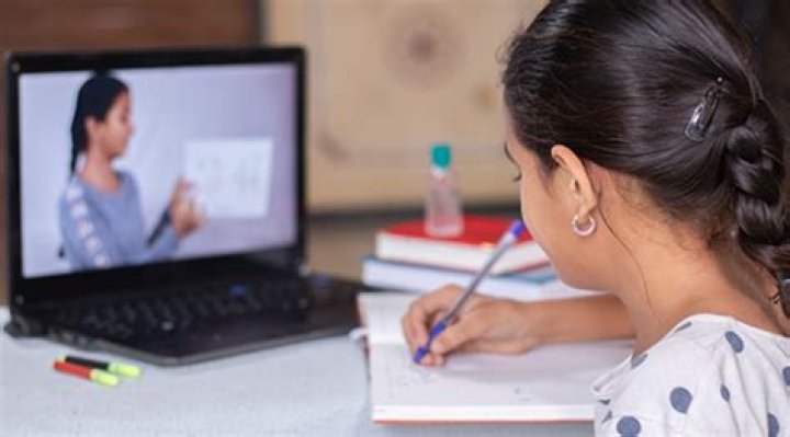 How do students get online classes?
