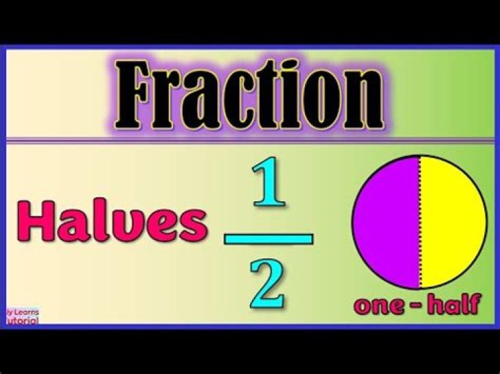 How do you calculate halves?