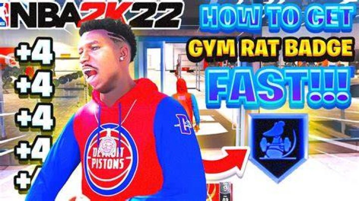 How do you get gym rat badge in 2K22?