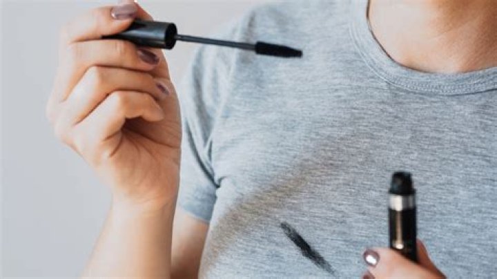 How do you get mascara out of silk?