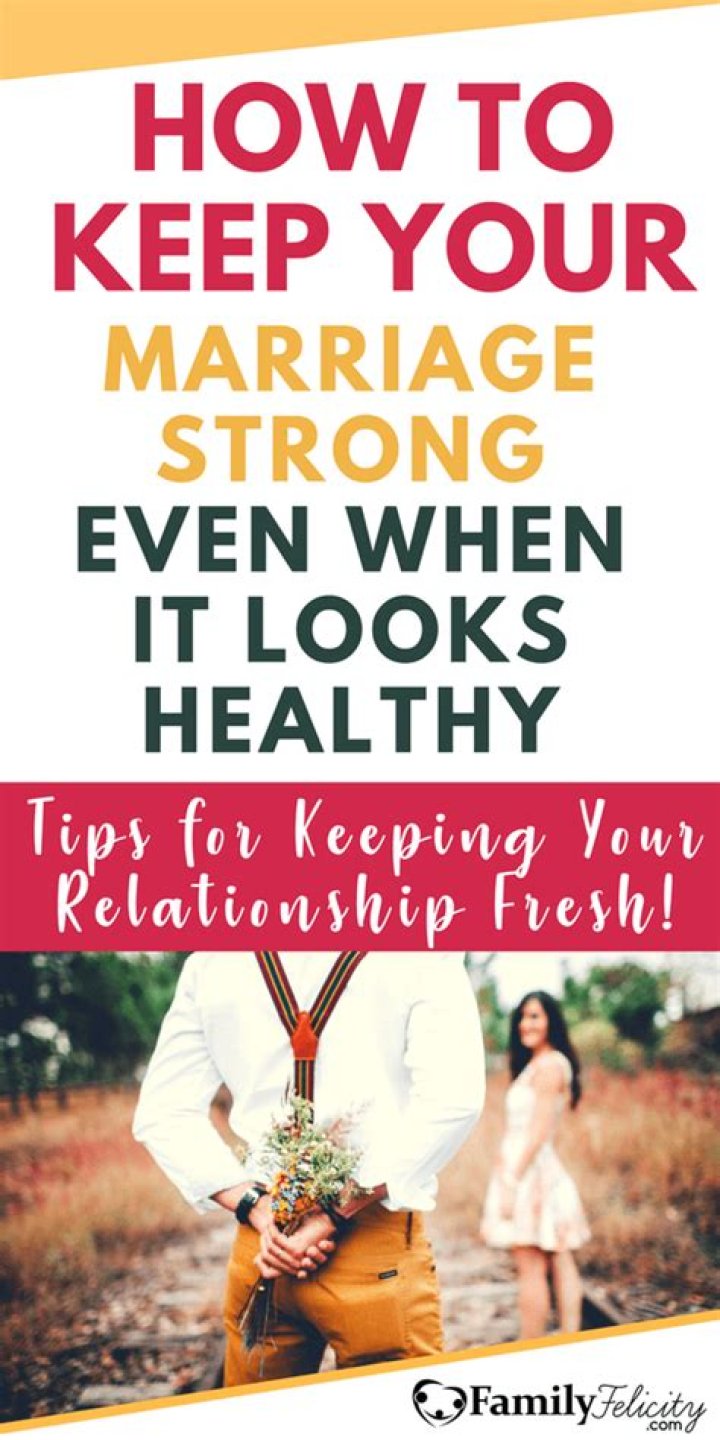 How do you keep a marriage happy?