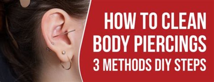How do you numb before piercing?