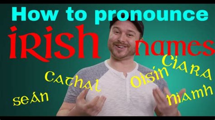 How do you pronounce the Irish name paraic?