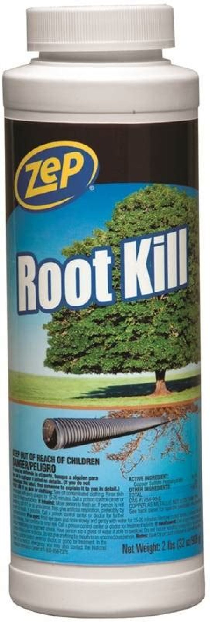 How fast does Zep root killer?