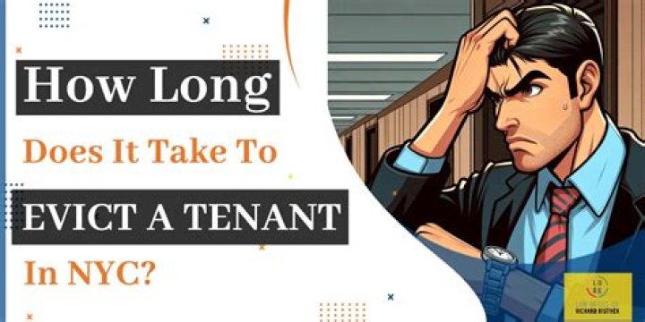 How long does it take to evict a tenant in Long Island NY?