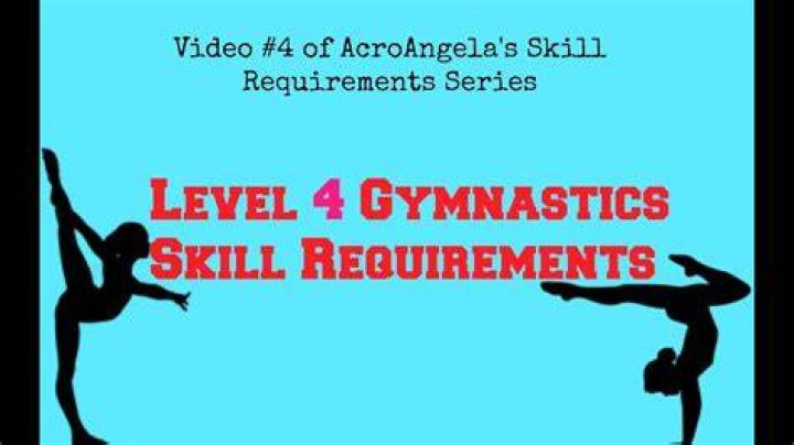 Is a level 4 gymnast good?