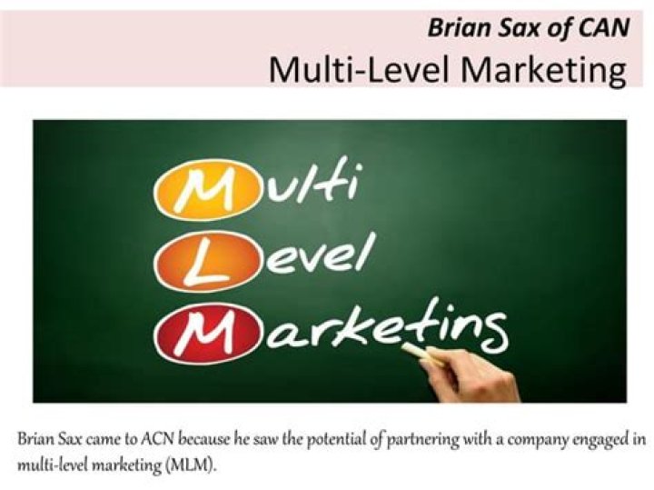 Is ACN multi-level marketing?