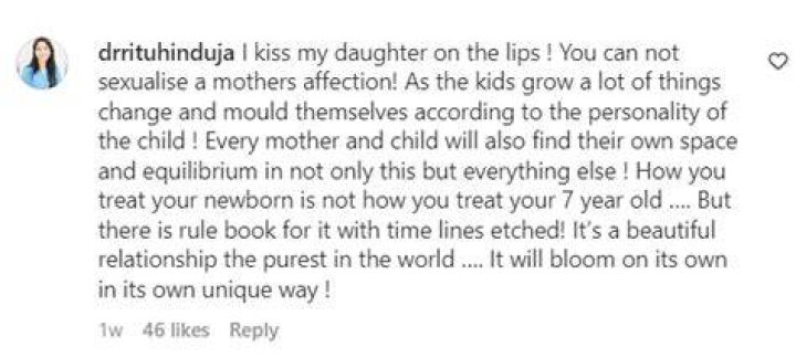 Is it okay to kiss your child on the lips?