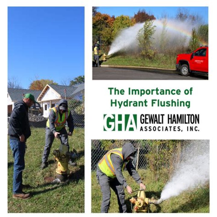 Is it safe to shower after hydrant flushing?