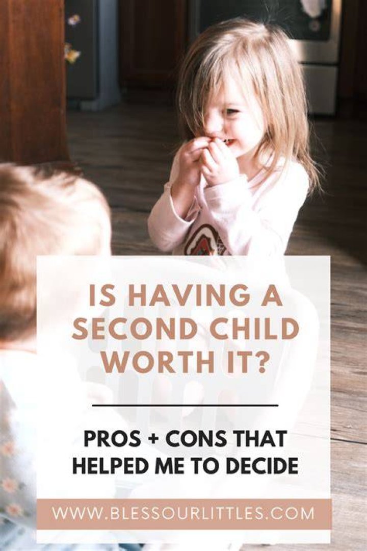 Is it worth having a second child?