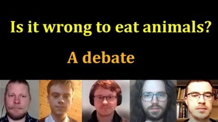 Is it wrong to eat live animals?