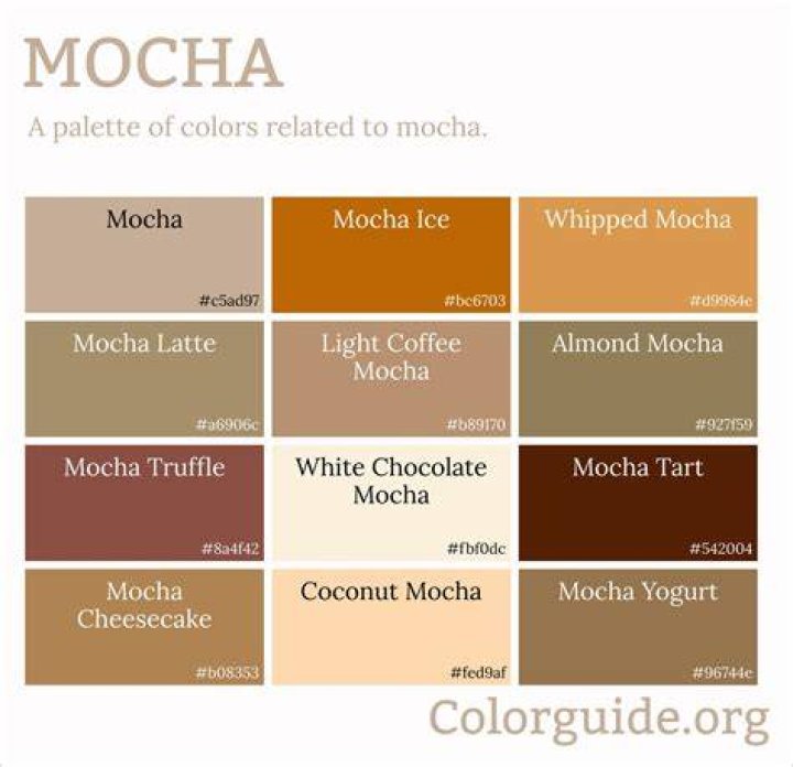 Is mocha a warm or cool color?