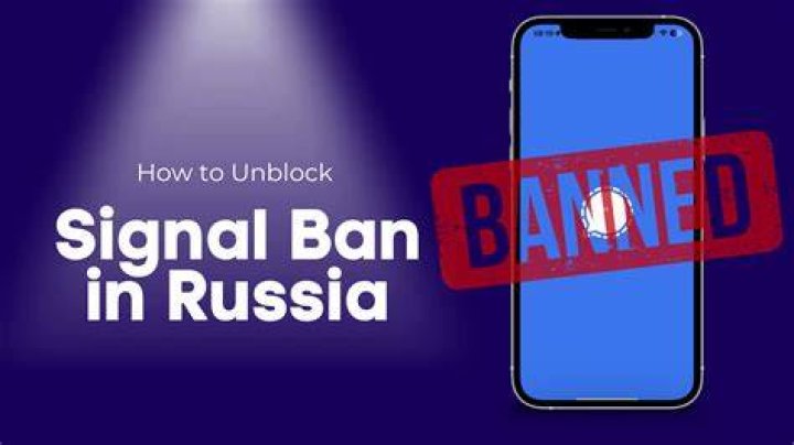 Is Signal banned?