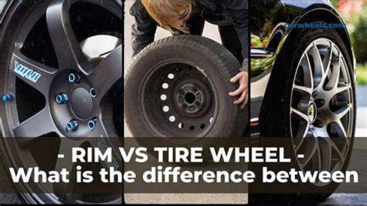 Is there a difference between wheels and rims?