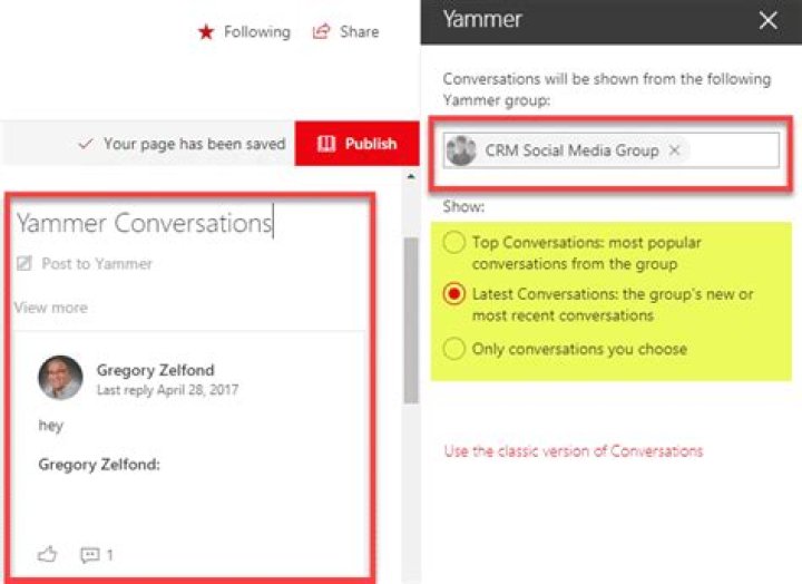 Is Yammer a collaborative tool?