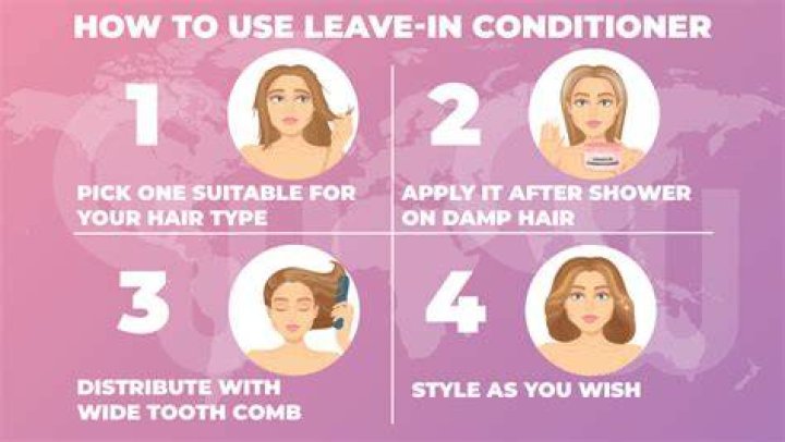 Should I put leave in conditioner in my hair before straightening?