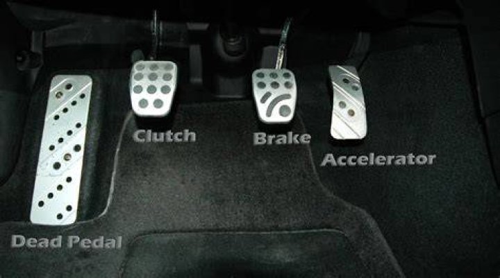 What are the 3 pedals in a car?