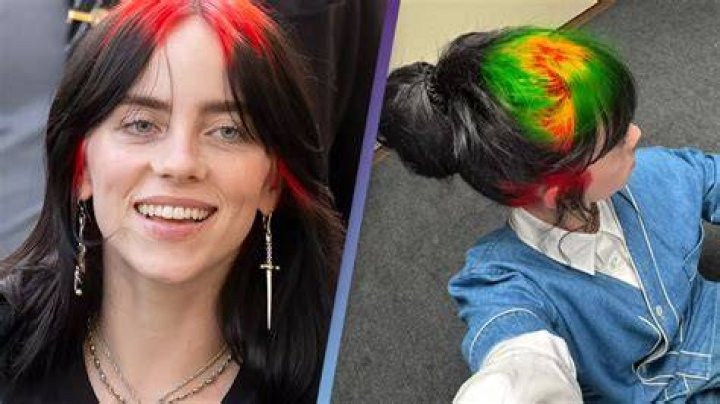 What color is Billie Eilish hair now?