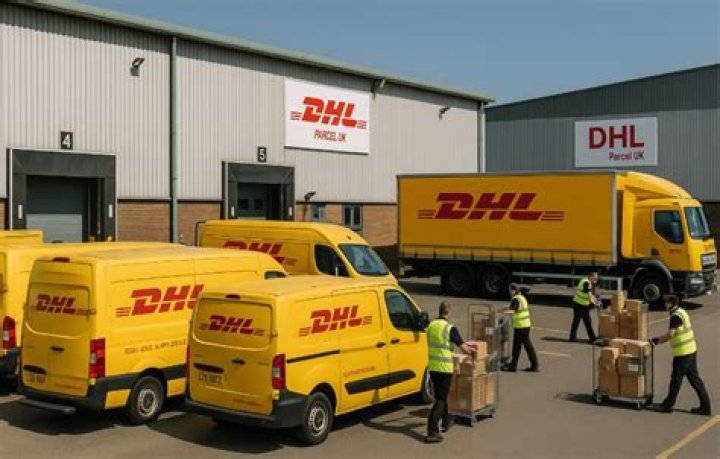 What does DHL deliver?