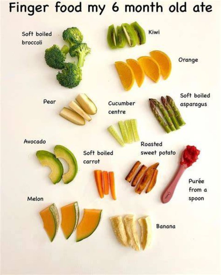 What fruit is good for 6 month old?