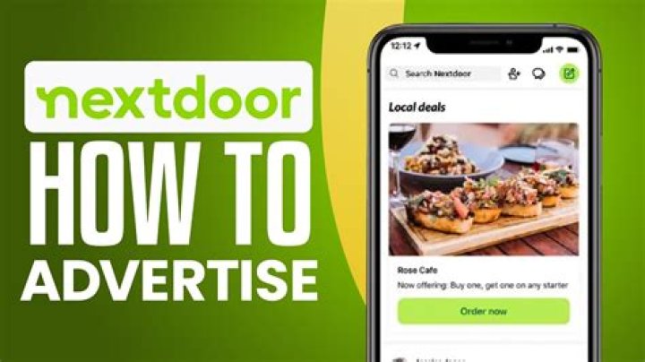 What is a lead on nextdoor app?