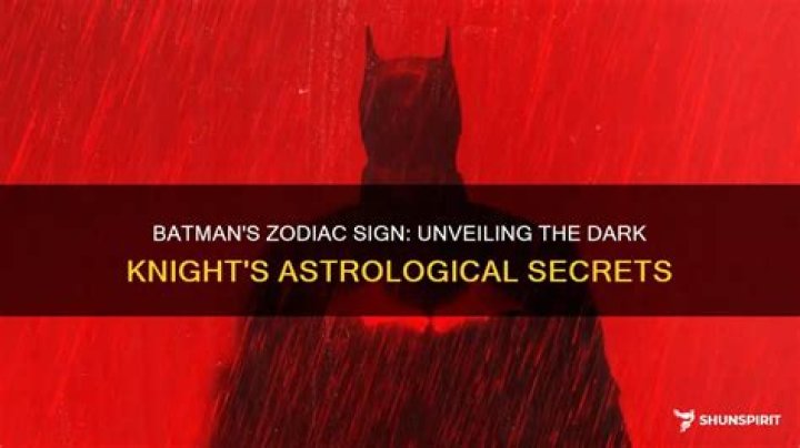 What is Batman Zodiac?