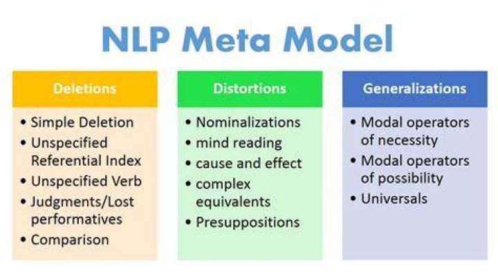 What is NLP meta model?