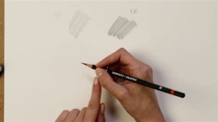 What is the lightest pencil to draw with?