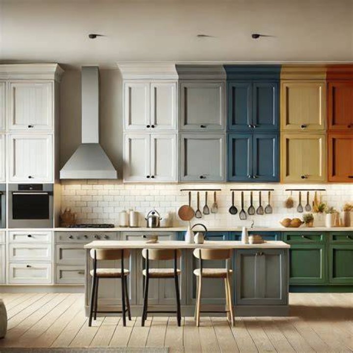 What is the most popular color of kitchen cabinets right now?